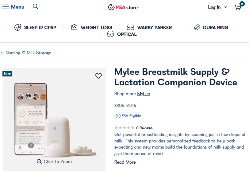 MyLee is FSA/HSA eligible!